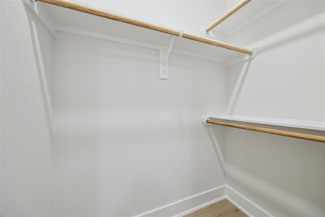 3911D Tulane St, Houston, TX 77018 - spacious closet featuring wood finished floors