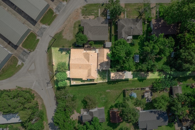 810 Roosevelt St, Sealy, TX 77474 - aerial view of property and surrounding area with nearby suburban area and property parcel outlined