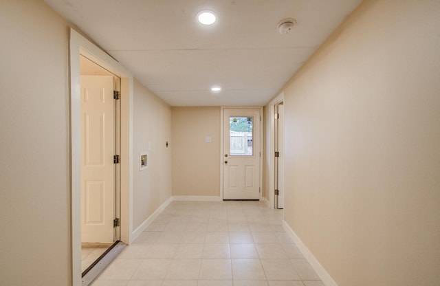 810 Roosevelt St, Sealy, TX 77474 - entryway featuring recessed lighting and light tile patterned floors