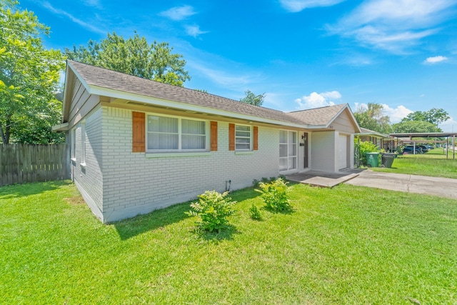 4517 W 43rd St, Houston, TX 77092 - single story home featuring brick siding, an attached garage, driveway, and roof with shingles
