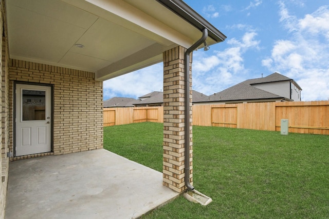12030 Maple Oak Dr, Houston, TX 77066 - fenced backyard with a patio