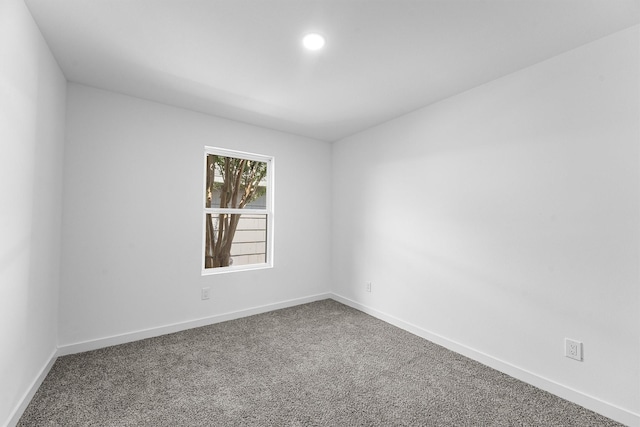 3303 Dartmouth Dr, Pasadena, TX 77503 - carpeted spare room featuring baseboards and recessed lighting