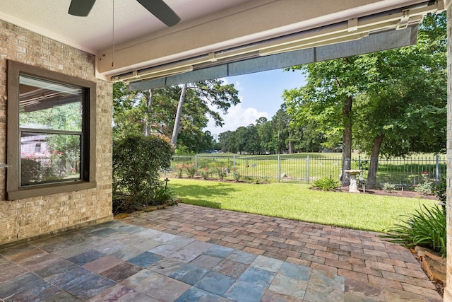 13727 Fountainview Dr, Montgomery, TX 77356 - unfurnished sunroom with view of wooded area