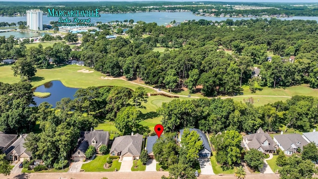 13727 Fountainview Dr, Montgomery, TX 77356 - aerial view of property and surrounding area featuring a nearby body of water and nearby suburban area