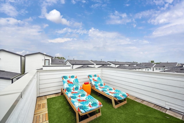 1050 Timbergrove Yards Ln, Houston, TX 77008 - patio / terrace featuring a residential view