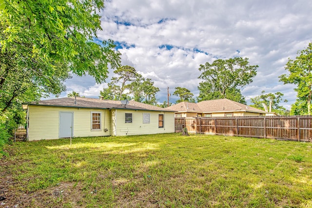 8022 Talton St, Houston, TX 77028 - back of house featuring a fenced backyard
