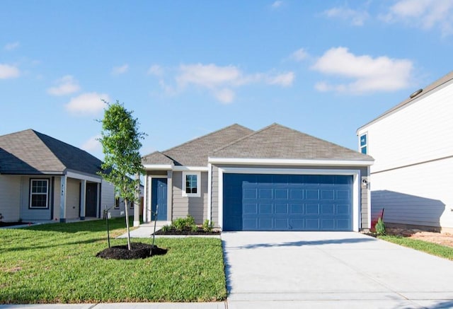 8104 Vanilla Orchid Dr, Houston, TX 77016 - single story home featuring an attached garage, concrete driveway, and a front lawn
