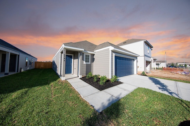 8104 Vanilla Orchid Dr, Houston, TX 77016 - view of front of house featuring a garage and driveway