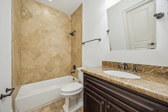 5411 Gibson St, Houston, TX 77007 - full bathroom with vanity and tub / shower combination