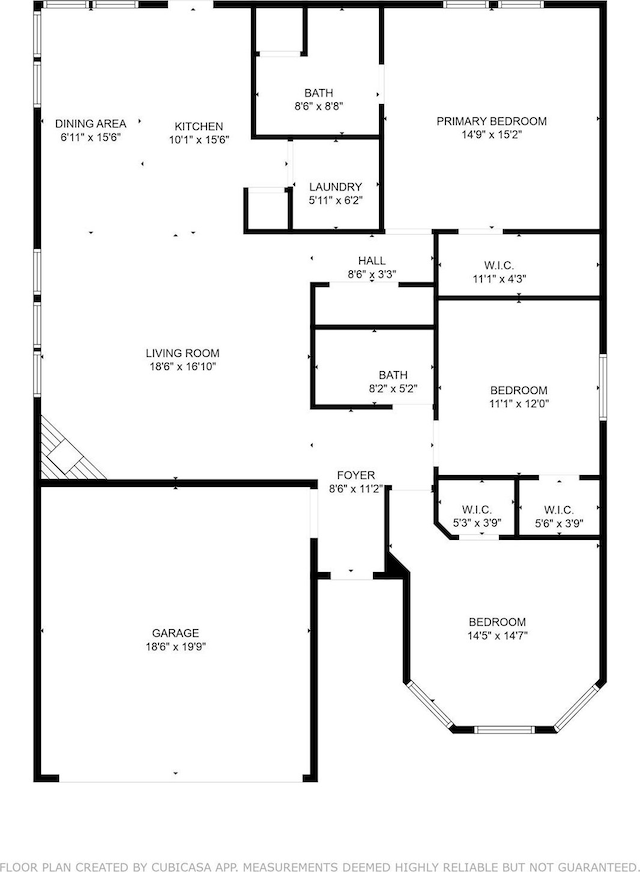 9614 Summer Laurel Ln, Houston, TX 77088 - view of room layout