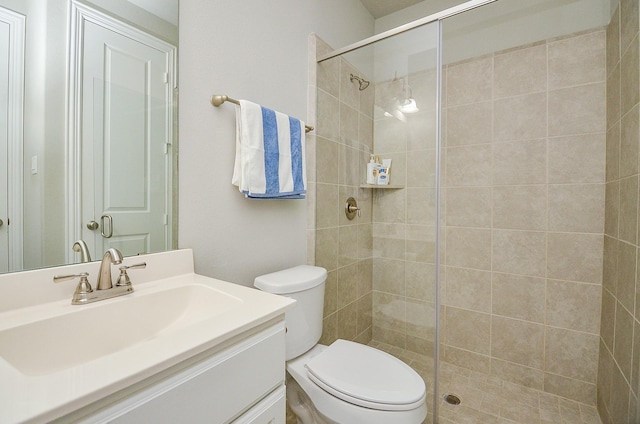 27522 Blackstone Canyon Ln, Katy, TX 77494 - full bathroom featuring vanity and a tile shower