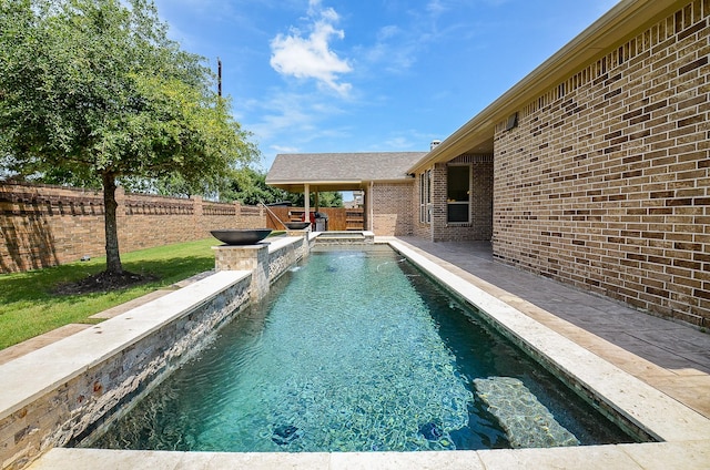 27522 Blackstone Canyon Ln, Katy, TX 77494 - view of pool with a fenced backyard