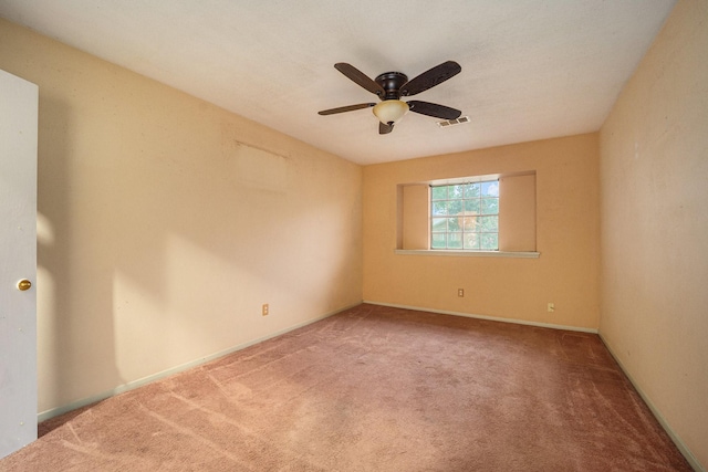 14030 Duncannon Dr, Houston, TX 77015 - unfurnished room featuring carpet and a ceiling fan