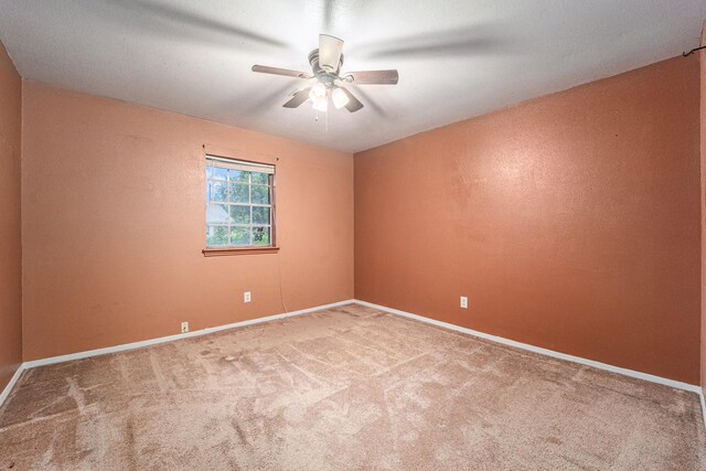 14030 Duncannon Dr, Houston, TX 77015 - unfurnished room featuring a ceiling fan and carpet flooring