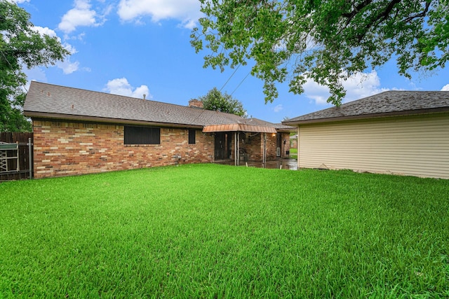 14030 Duncannon Dr, Houston, TX 77015 - rear view of house featuring brick siding