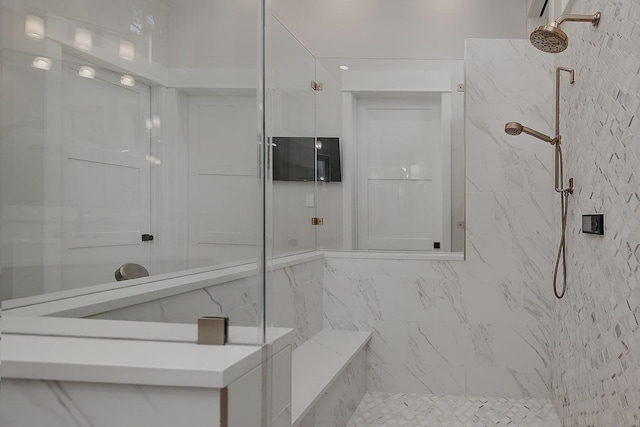 27003 Hidden Grove Landing Dr, Spring, TX 77386 - full bathroom with a shower stall