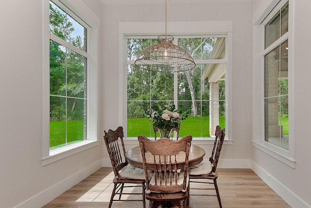 27003 Hidden Grove Landing Dr, Spring, TX 77386 - dining space with healthy amount of natural light and light wood finished floors