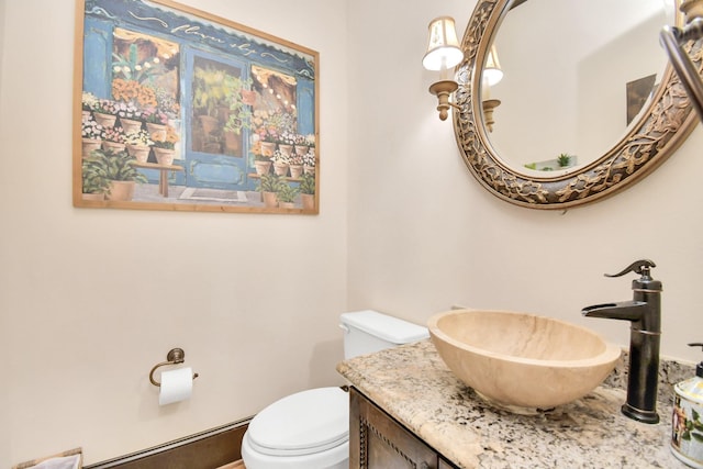 1241 W 24th St Unit B, Houston, TX 77008 - bathroom featuring toilet and vanity