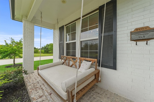 2307 Hagerman Rd, Conroe, TX 77384 - view of porch