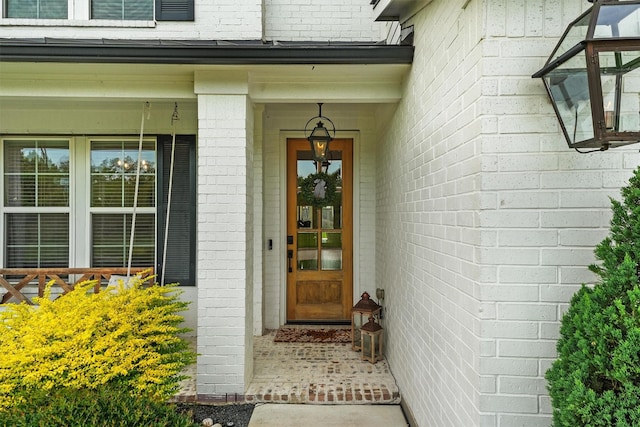 2307 Hagerman Rd, Conroe, TX 77384 - property entrance with brick siding