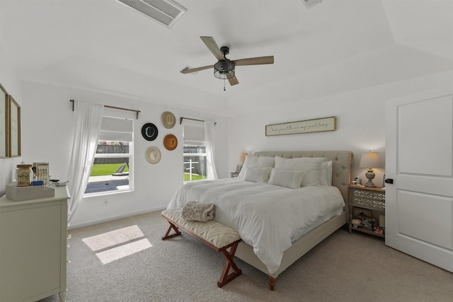 2307 Hagerman Rd, Conroe, TX 77384 - bedroom with carpet flooring and ceiling fan