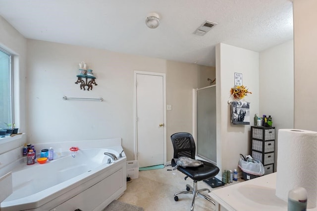 16145 Sun View Ln, Conroe, TX 77302 - bathroom featuring a shower stall and a bath