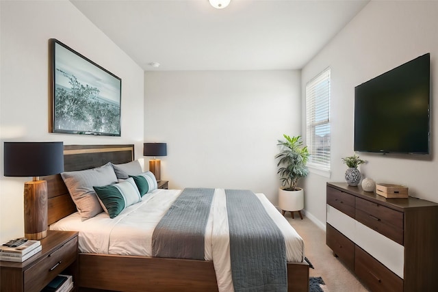 29446 Westhope Dr, Spring, TX 77386 - bedroom with light carpet and baseboards