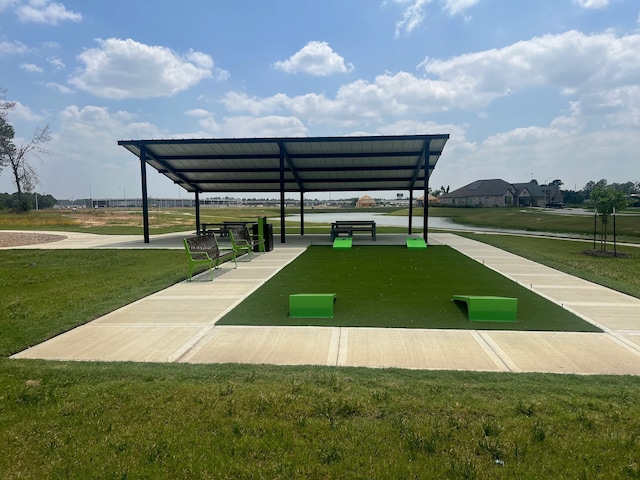 2234 Elm Rdg, Tomball, TX 77375 - view of property's community with a yard