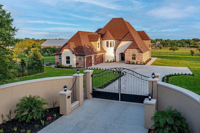 2830 Airport Rd, Brenham, TX 77833 - gate featuring a fenced front yard