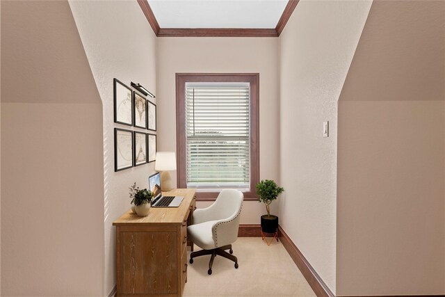 2830 Airport Rd, Brenham, TX 77833 - office space with crown molding and light colored carpet