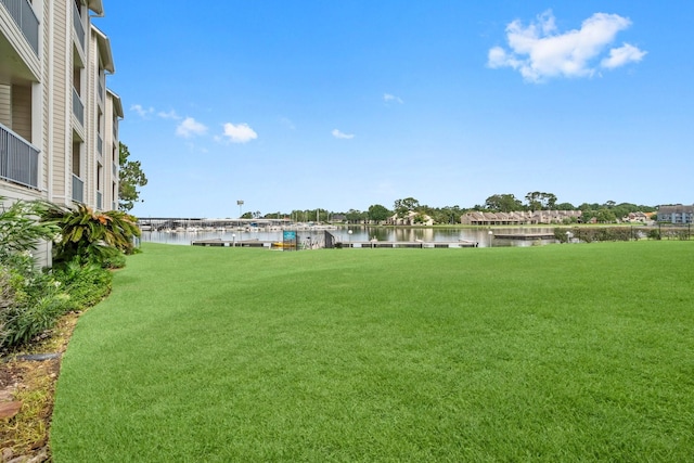 12800 Melville Dr Unit B207, Montgomery, TX 77356 - view of green lawn with a water view