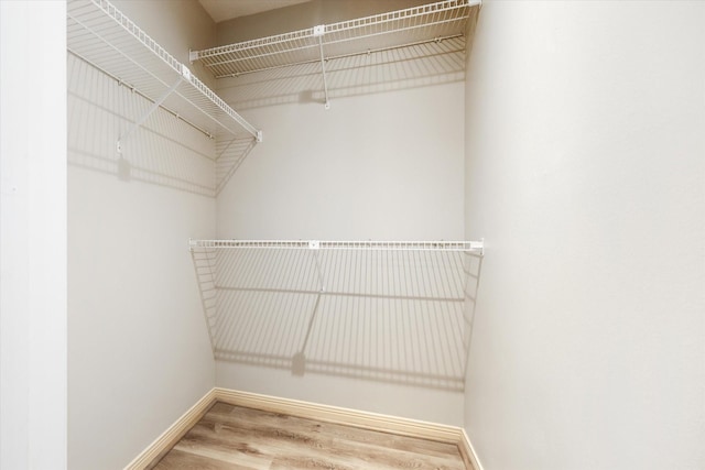 3200 Bellefontaine St Unit 72, Houston, TX 77025 - walk in closet featuring wood finished floors