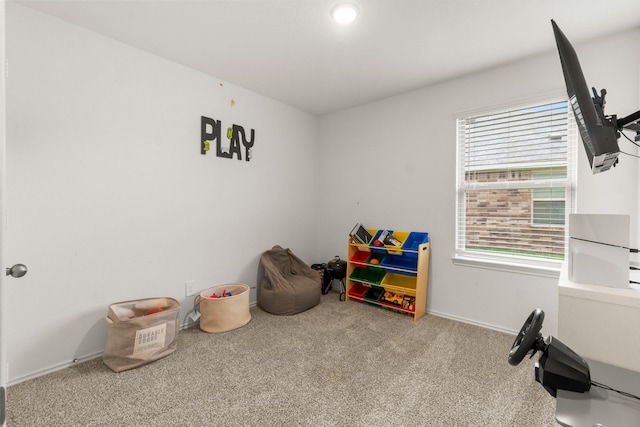 5315 Shady Olive St, Katy, TX 77449 - recreation room featuring carpet floors and baseboards