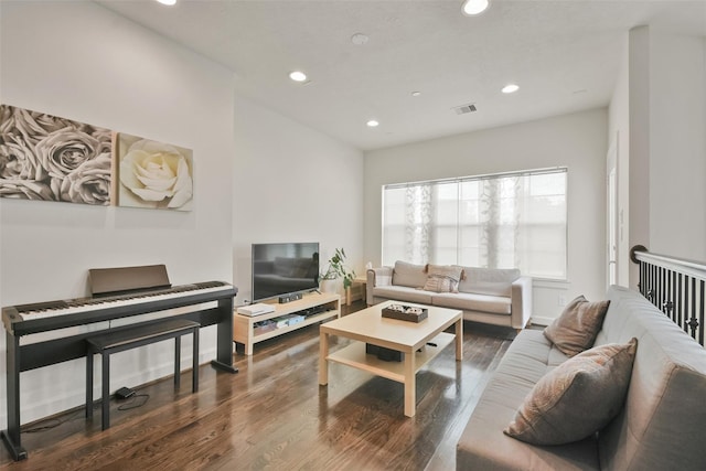 3937 Law St, Houston, TX 77005 - living room with recessed lighting and wood finished floors