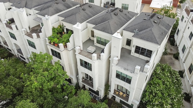 3937 Law St, Houston, TX 77005 - drone / aerial view