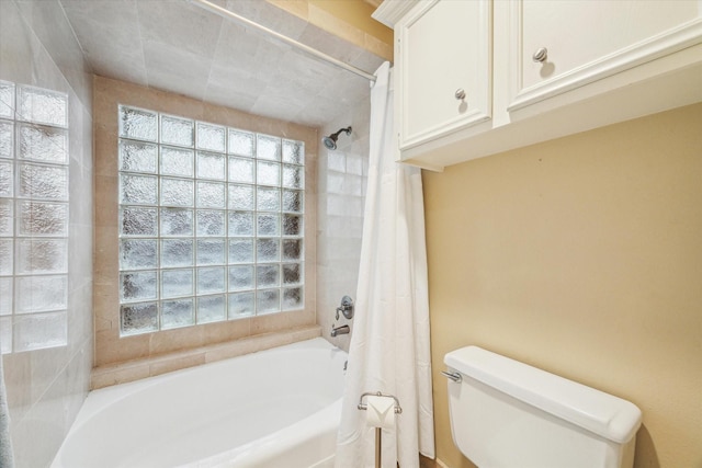 15718 Craighurst Dr, Houston, TX 77059 - bathroom with shower / bath combination with curtain and plenty of natural light
