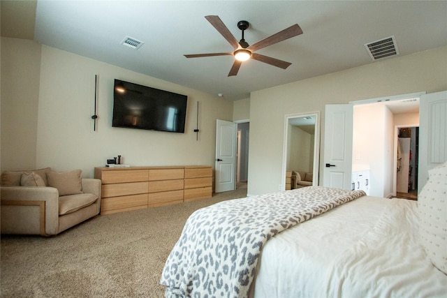 22118 Great Royal Ln, Houston, TX 77073 - bedroom with carpet and ceiling fan