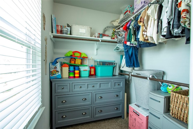 22118 Great Royal Ln, Houston, TX 77073 - spacious closet featuring dark colored carpet