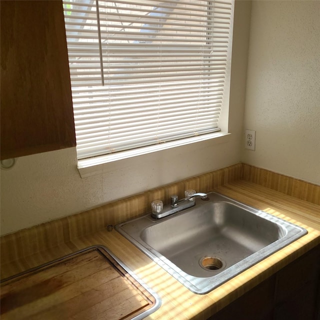 2021 Spenwick Dr Unit 511, Houston, TX 77055 - kitchen view of a sink and light countertops