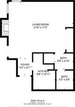 2021 Spenwick Dr Unit 511, Houston, TX 77055 - view of room layout