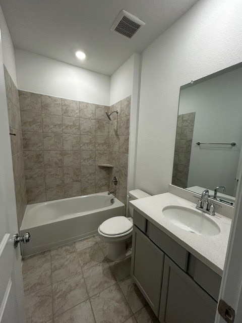 1127 Buffalo Run, Tomball, TX 77375 - full bath featuring vanity and tub / shower combination