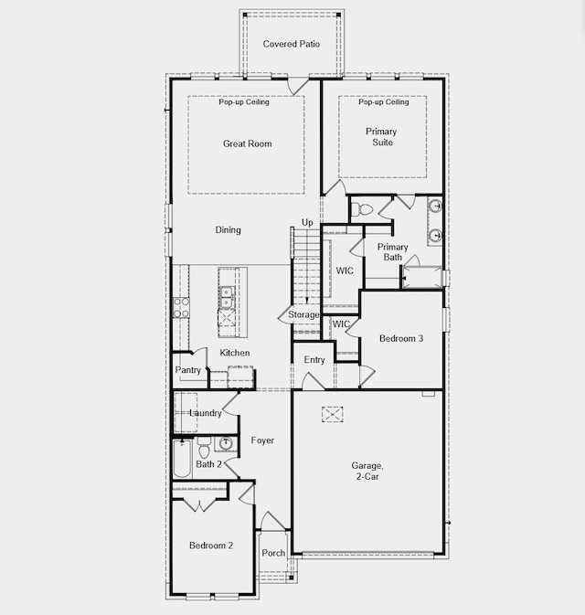 1127 Buffalo Run, Tomball, TX 77375 - view of room layout