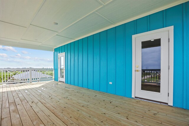 210 Galveston St, Crystal Beach, TX 77650 - view of wooden deck