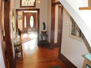 1401 Truxillo St, Houston, TX 77004 - entrance foyer featuring wood finished floors