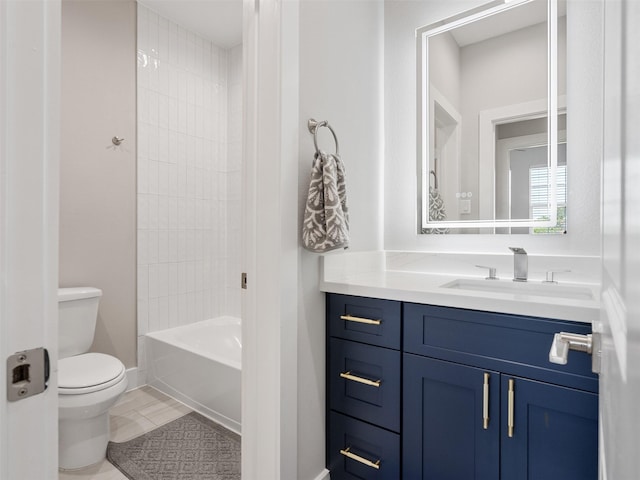 825 Paul Quinn St Unit E, Houston, TX 77091 - bathroom featuring vanity and bathing tub / shower combination