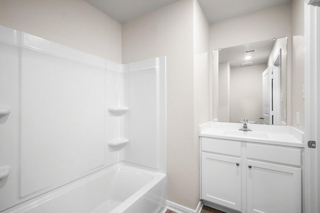 10391 Red Cardinal Dr, Cleveland, TX 77328 - bathroom featuring vanity and bathing tub / shower combination