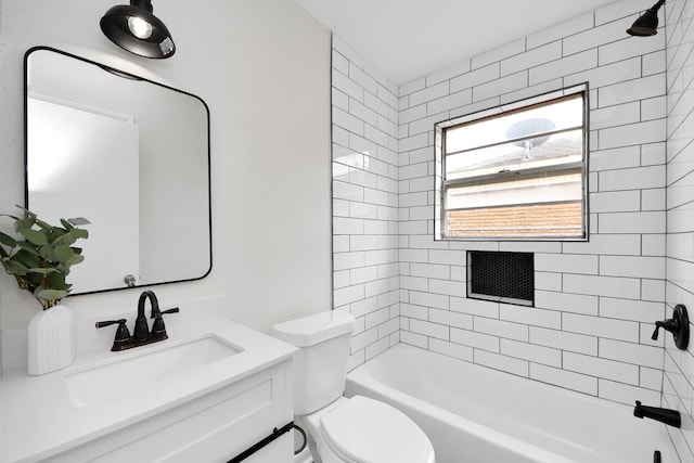 9611 Bertwood St, Houston, TX 77016 - full bath with vanity and shower / bathtub combination