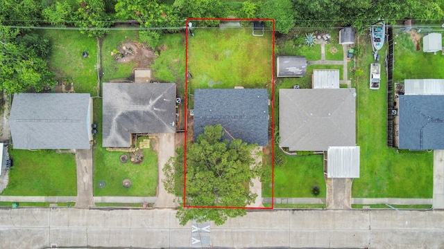 9611 Bertwood St, Houston, TX 77016 - bird's eye view