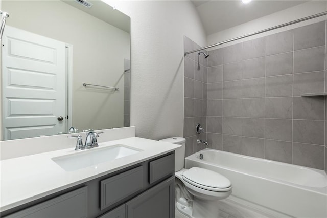 1202 Oak Barrel Run, Richmond, TX 77406 - full bathroom featuring vanity and bathing tub / shower combination