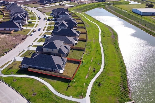 1202 Oak Barrel Run, Richmond, TX 77406 - aerial view of residential area featuring a large body of water